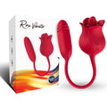 ARMONY - SUCEUR VIBRANT ET VIBREUR CLITORIDIEN ROUGE ROSELIP