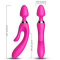 ARMONY - MASSAGEGERÄT & VIBRATOR RABBIT FUCHSIA