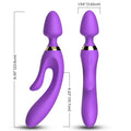 ARMONY - MASSAGEUR & VIBREUR LAPIN VIOLET