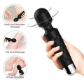 ARMONY - POSTMAN MASSAGER & VIBRATOR SUPER FLEXIBLE HEAD SCHWARZ