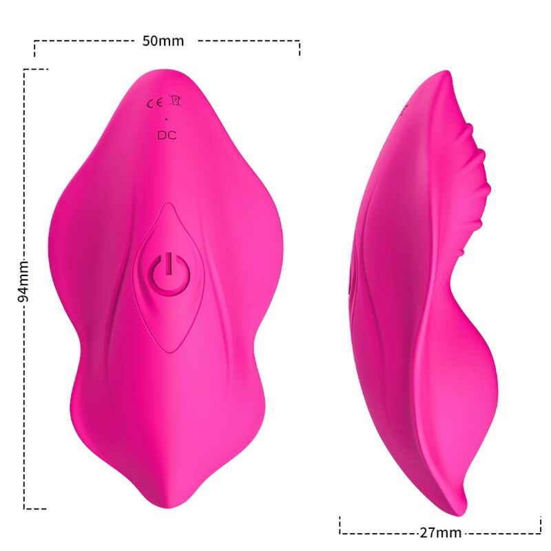 ARMONY - CULOTTE VIBRANTE PORTABLE TÉLÉCOMMANDÉE FUCHSIA