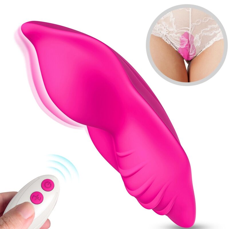 ARMONY - CULOTTE VIBRANTE PORTABLE TÉLÉCOMMANDÉE FUCHSIA