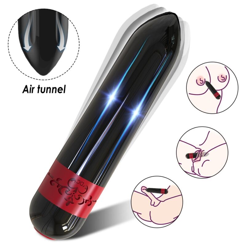 ARMONY - ROCKET VIBRATOR BULLET TELECOMMANADATO NERO