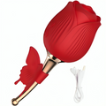 ARMONY - VENTOUSE FLEUR PAPILLON ROUGE