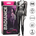 CALEXOTICS - RADIANCE CROTCHLESS GANZKÖRPERANZUG STRASS PLUS SIZE