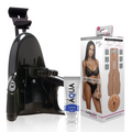 FLESHLIGHT - AUTUMN FALLS CREAM TEXTUR VAGINA + UNIVERSAL LAUNCH + AQUA QUALITÄTSGLEITMITTEL 50 ML
