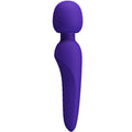 PRETTY LOVE - MEREDITH MASSAGEGERÄT 12 VIBRATIONSMODI LILA