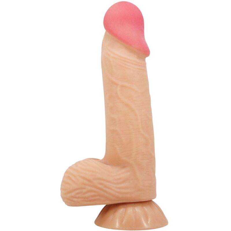 PRETTY LOVE - SÉRIE PEAU GLISSANTE GODEMICHET RÉALISTE AVEC PEAU GLISSANTE VENTOUSE 20,6 CM