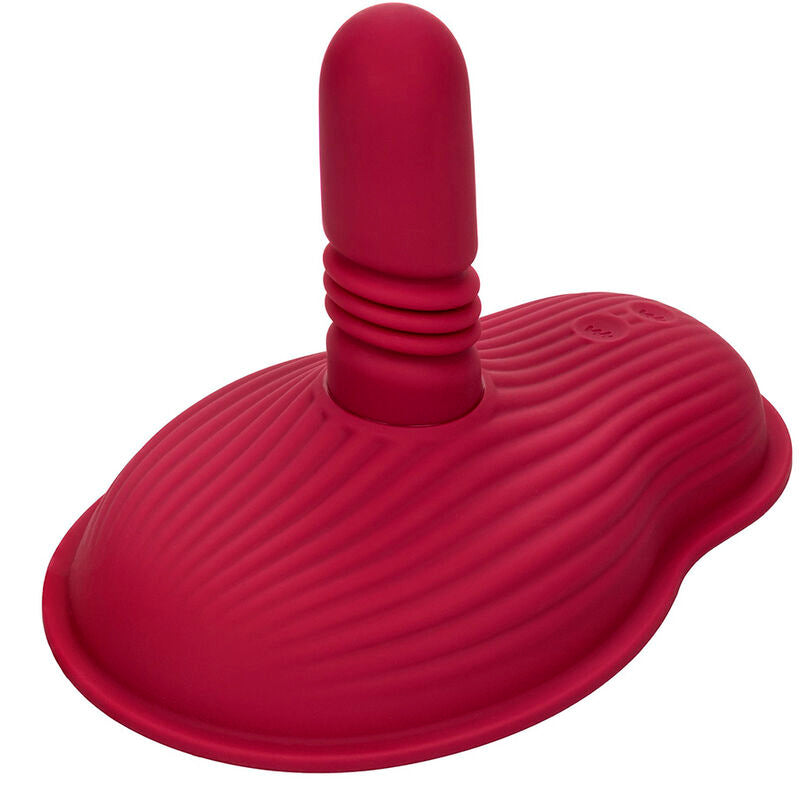 CALEXOTICS - MASSEUR RIDER DOUBLE MOTEUR TÉLÉCOMMANDE ROUGE