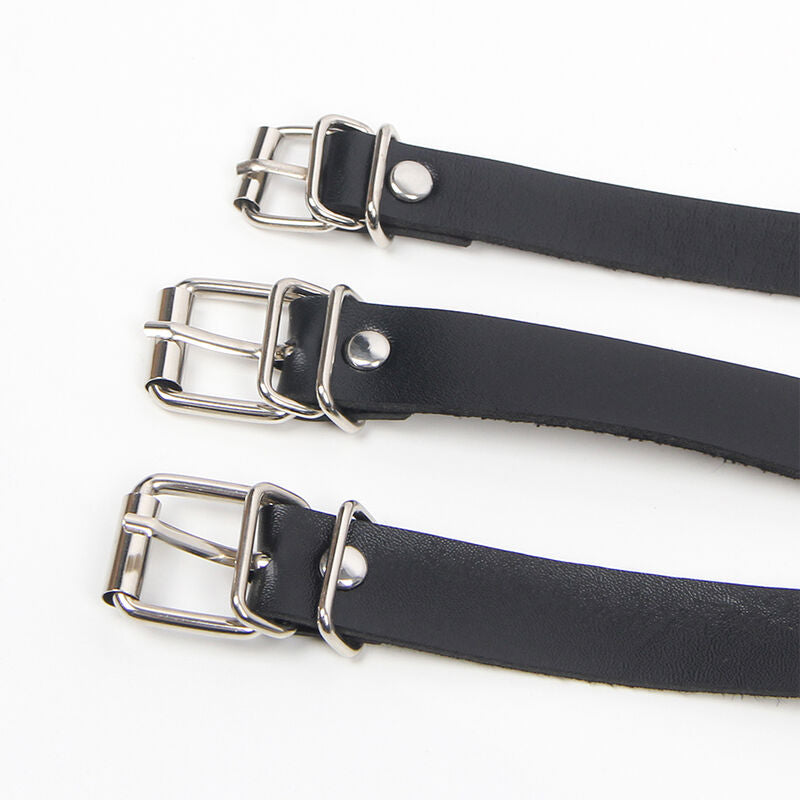 SUBBLIME - CORSET HARNESS WITH CHAIN DETAIL ONE SIZE