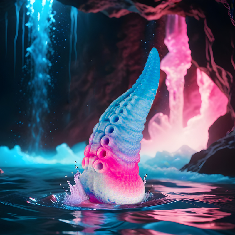 EPIC - DILDO PIEUVRE BLEUE PHORCYS GRANDE TAILLE