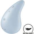 SATISFYER - VIBROMASSEUR POSABLE DEW DROP BLEU