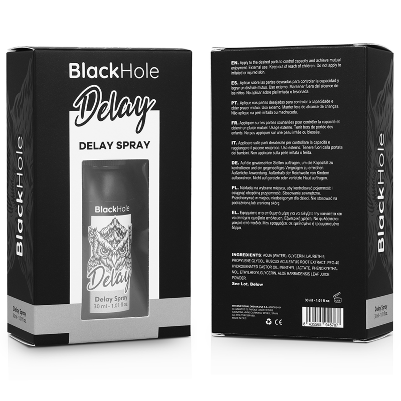 BLACK HOLE - DELAY SPRAY FORTE 30 ML
