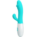 PRETTY LOVE - VIBROMASSEUR POINT G SNAPPY VERT OCÉAN
