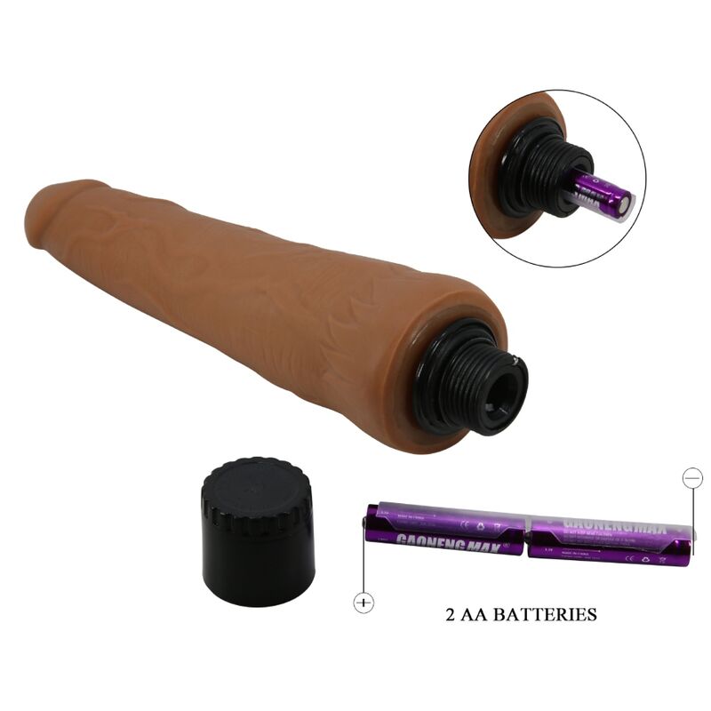 PRETTY LOVE - ALFREDO REALISTIC VIBRATOR 21.5 CM -Ø- 4 CM