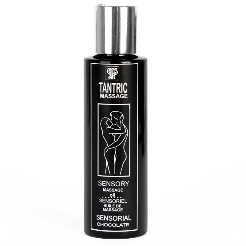 EROS-ART - HUILE DE MASSAGE TANTRIQUE NATURELLE ET CHOCOLAT APHRODISIAQUE 100 ML