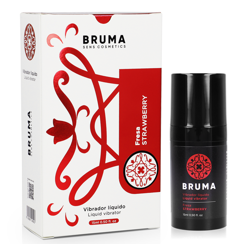 BRUMA - FLÜSSIGER VIBRATOR ULTRA GLEITFÄHIG ERDBEERE 15 ML