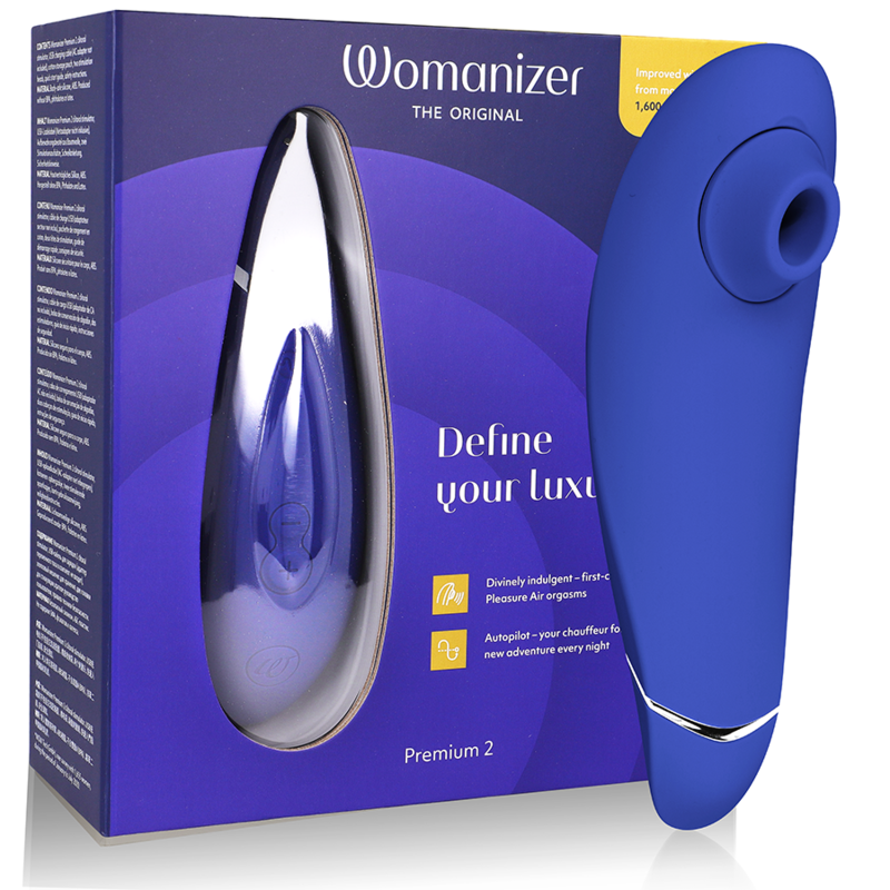 WOMANIZER - PREMIUM 2 KLITORISSTIMULATOR BLUEBERRY