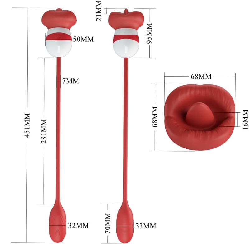 PRETTY LOVE - MASTURBATEUR ALIYAH ROUGE BOUCHE