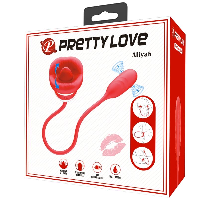 PRETTY LOVE - MASTURBATEUR ALIYAH ROUGE BOUCHE