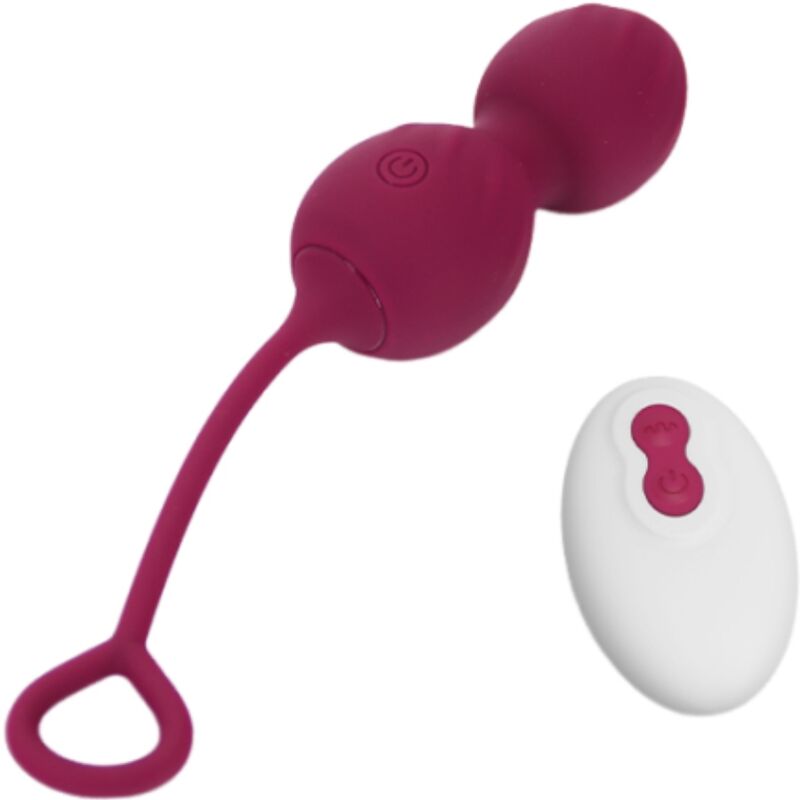 ARMONY - BLOSSOMS HALTERE VAGINAL VIBRANT TELECOMMANDE 10 VIBRATIONS ROUGE FONCE