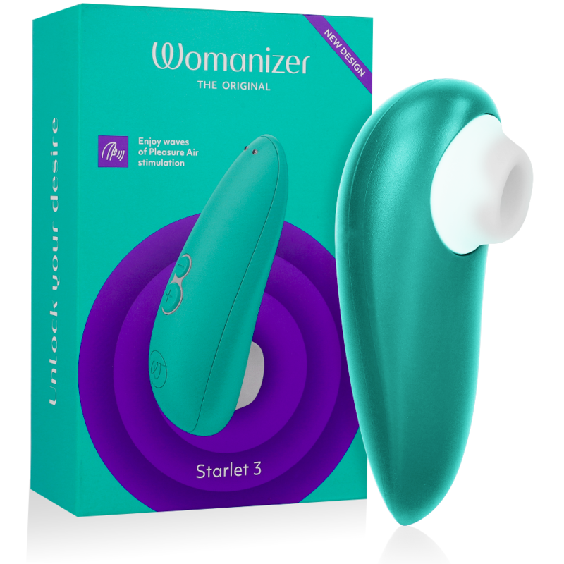 WOMANIZER - STARLET 3 STIMULATEUR CLITORIDIEN TURQUOISE