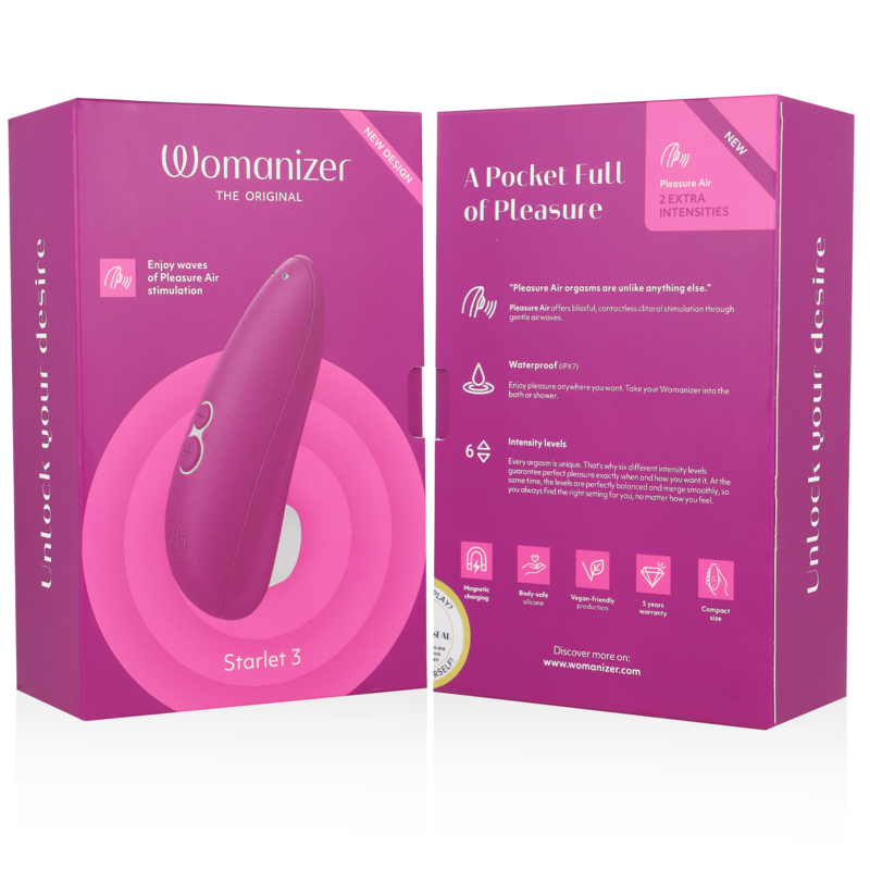 WOMANIZER - STIMULATEUR CLITORIDIEN STARLET 3 VIOLET