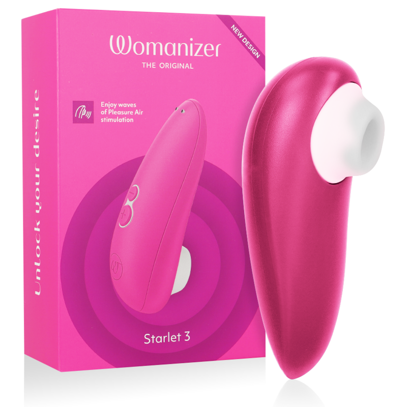 WOMANIZER - STIMULATEUR CLITORIDIEN STARLET 3 ROSE