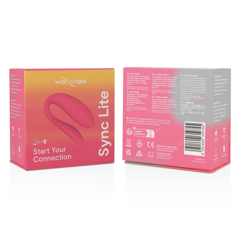 WE-VIBE - STIMULATEUR CLITORIDIEN SYNC LITE ROSE