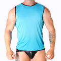 MACHO – BLAUES T-SHIRT S/M