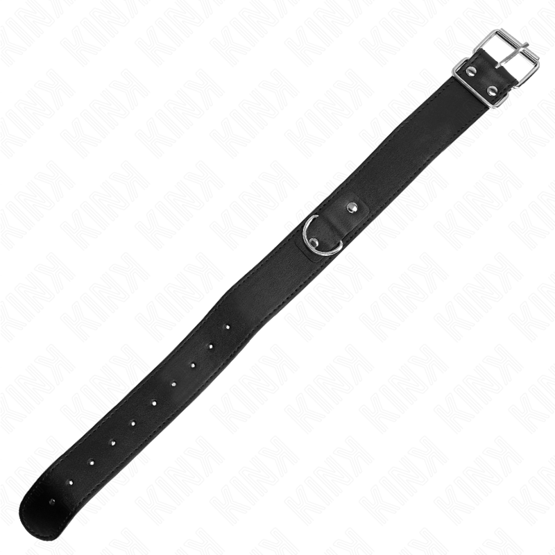 KINK - COLLIER AVEC CEINTURE 116 CM SANGLE NOIRE AJUSTABLE 32-50 CM X 8 CM