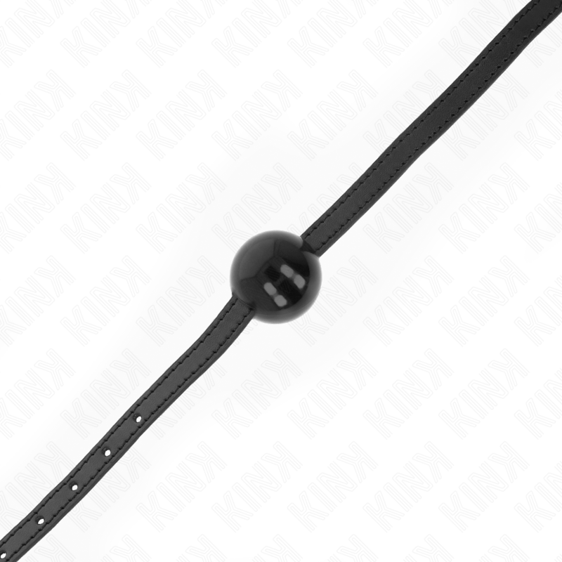 BAILLON - BOULE PLEINE NOIRE SIMPLE 4 CM BÂILLON 65 x 1.5 CM