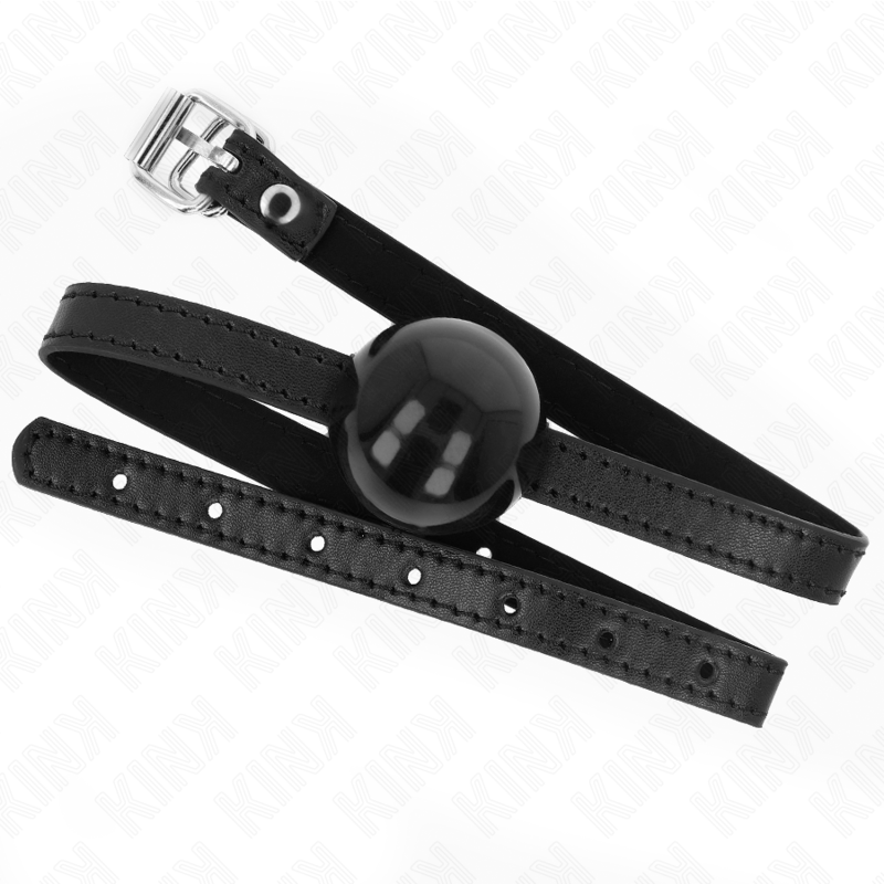 BAILLON - BOULE PLEINE NOIRE SIMPLE 4 CM BÂILLON 65 x 1.5 CM