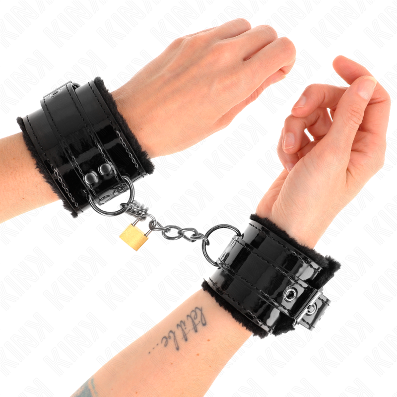 KINK - LIGHT WRIST RESTRAINTS WITH A COPPER LOCK ADJUSTABLE 17-29 CM X 5.5 CM