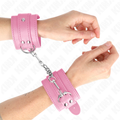 KINK - MENOTTES SIMPLES ROSES AJUSTABLES 20-23 CM X 5.5 CM