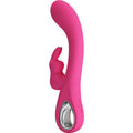 PRETTY LOVE - VIBREUR LAPIN NOVAK 12 VIBRATIONS ROSE