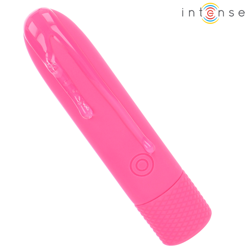 INTENSE - BALLE VIBRANTE RECHARGEABLE USB SYMONE 8 VIBRATIONS ROSE 10 X 2,2 CM