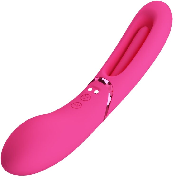 ROMANCE - VIBREUR POINT G LEXIE 7 VIBRATIONS ROSE