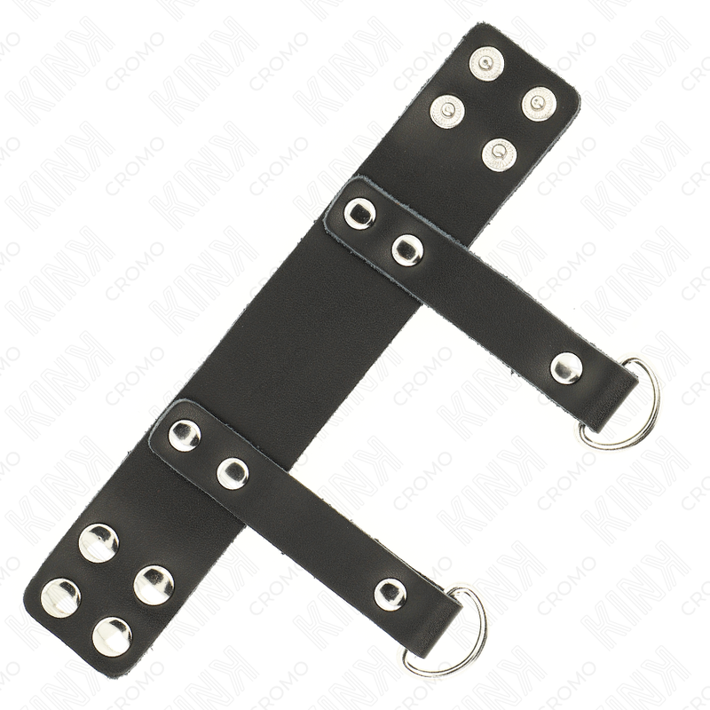 KINK - PENIS RING WITH D SHAPE RINGS 18.5 X 3.3 CM