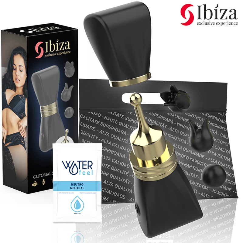IBIZA - STIMULATEUR CLITORIDIEN 3 TÊTES ARC