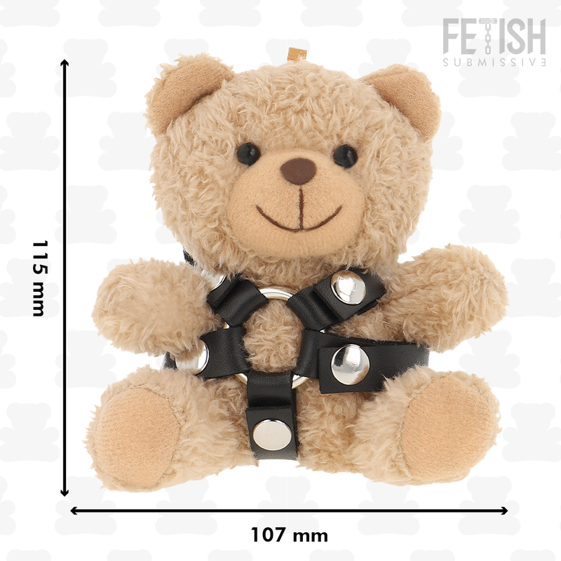 SOUMISSE FÉTICHISTE - MODÈLE BDSM BONGO L'OURS EN PELUCHE 4