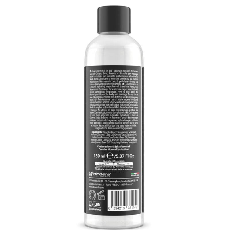 ANALLINE LUXURIA - MASSAGE OIL SUGAR CLOUD 150 ML
