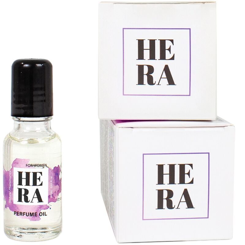 SECRETPLAY - HERA PARFUM NATUREL AUX PHÉROMONES EN HUILE POUR FEMMES 20 ML