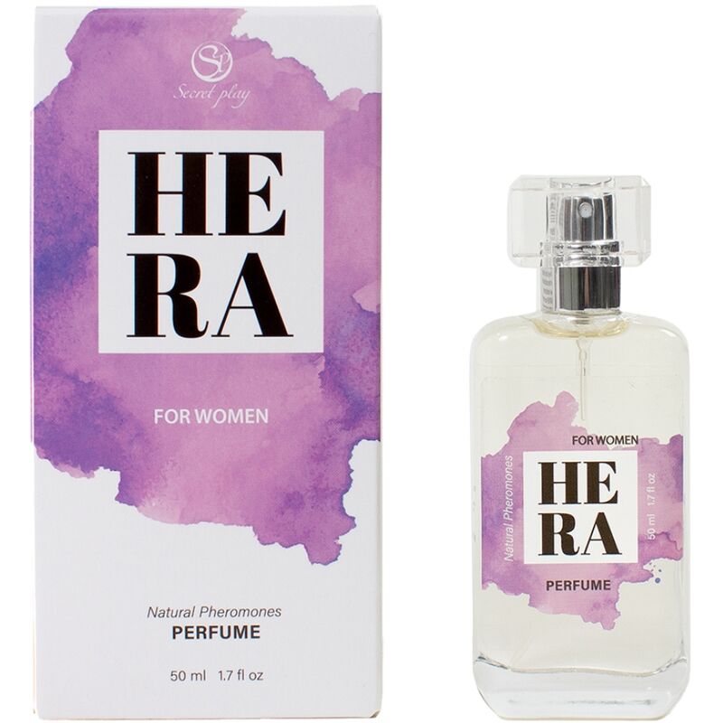 SECRETPLAY - HERA PARFUM NATUREL PHÉROMONES EN SPRAY POUR FEMME 50 ML