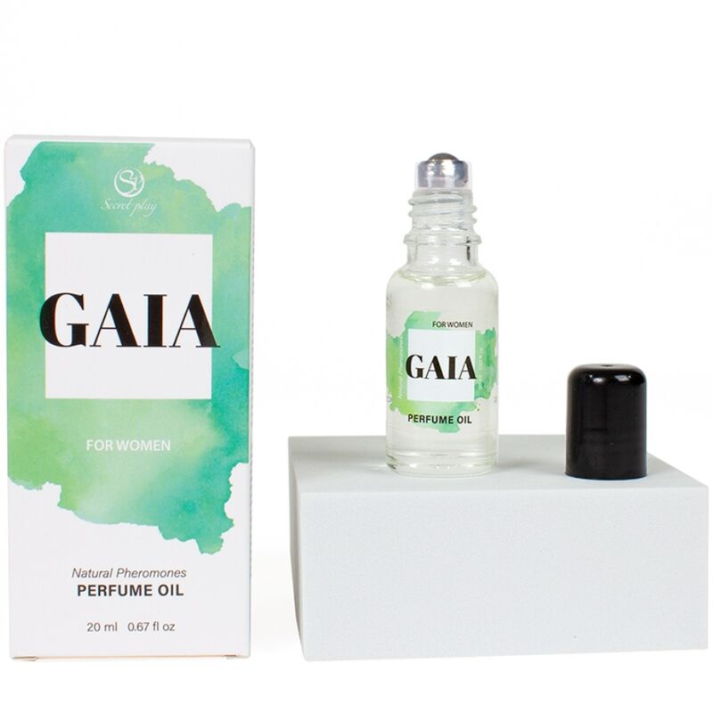 SECRETPLAY - PARFUM NATUREL GAIA PHÉROMONES EN HUILE POUR FEMME 20 ML