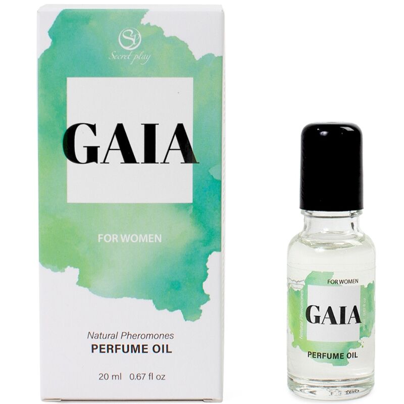 SECRETPLAY - PARFUM NATUREL GAIA PHÉROMONES EN HUILE POUR FEMME 20 ML