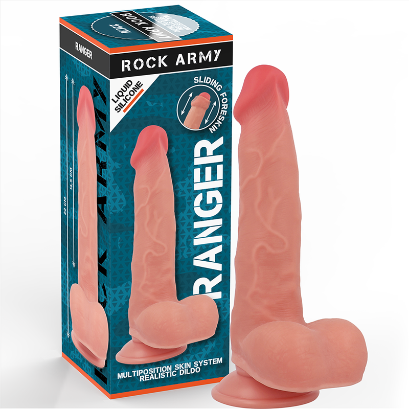 ROCKARMY - SILICONE LIQUIDE RANGER 22 CM -O- 3.6 CM