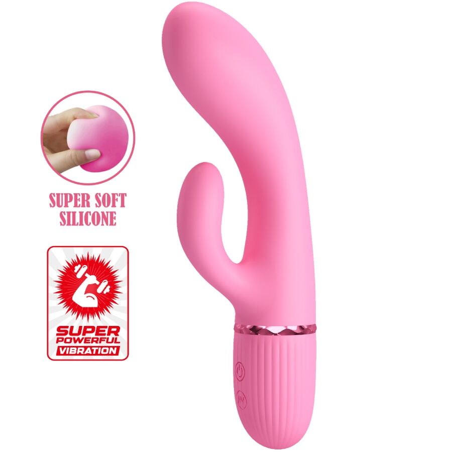 PRETTY LOVE - MARSKI RABBIT VIBRATOR & POINT G ROSE