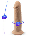 SILEXD - REALISTISCHES PENISMODELL 2 PREMIUM THERMOREAKTIVES SILIKON 15,4 CM