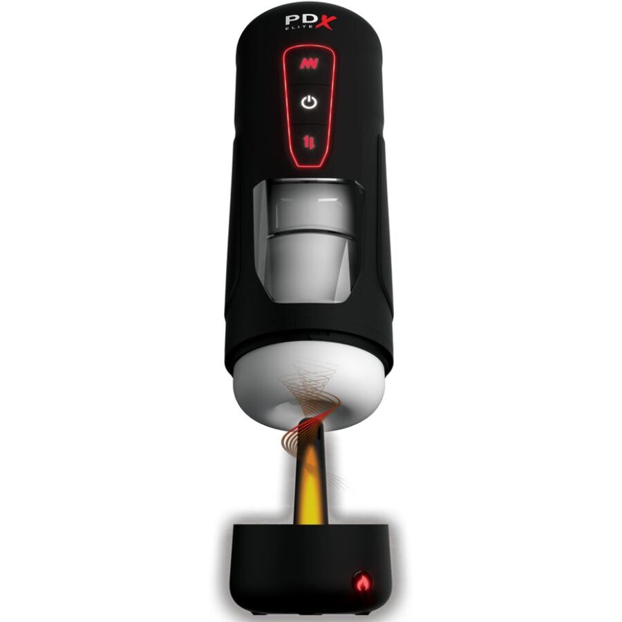 PDX ELITE – MILK ME HOTTER AUTOMATISCHER MASTURBATOR MIT STOSS- UND WÄRMEFUNKTION SOWIE VIBRATION